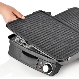 טוסטר גריל פלטות נשלפות נירוסטה SSM-2552 SINBO