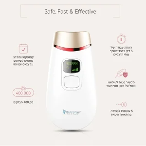 מכשיר ביתי להסרת שיער IPL מבית Medics-Care דגם: MC-1280