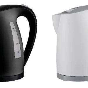 קומקום פלסטיק שחור לבן HHB-1799