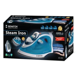 מגהץ עוצמתי עם שכבת טפלון bt-2788 220w.