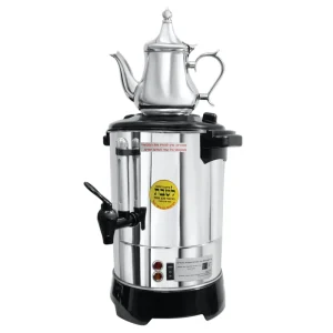 מיחם לשבת מאושר לשימוש ופטור מטבילה 8.3 ליטר סמוברד עם קומקום מעוצב וינטאג׳ למשקאות חמים BT-8090-60