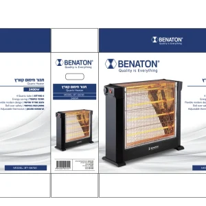 תנור חימום קוורץ 4 ספירלות BENATON דגם BT-55720