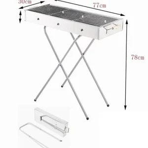 מנגל נירוסטה איכותי American Camping MD-008