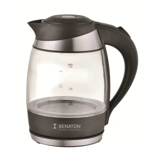 קומקום זכוכית בריאותי לחימום מהיר BENATON BT-8023 2200W.