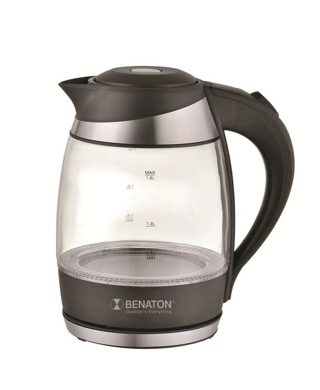 קומקום זכוכית בריאותי לחימום מהיר BENATON BT-8023 2200W.