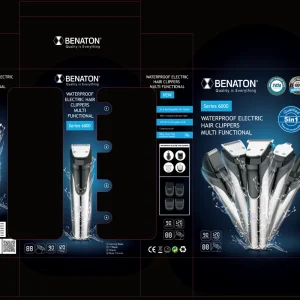 מכונת תספורת 5IN1  דיגיטלי  BENATON BT-8286