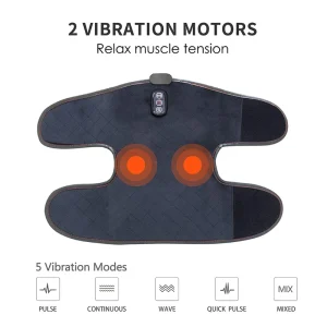 רצועת עיסוי לברך עם חימום דגם: MC-8706 מבית Medics-Care