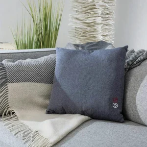 כרית עיסוי שיאצו + חימום ופעולה שקטה, נטענת דגם: MC-9990A מבית Medics-Care