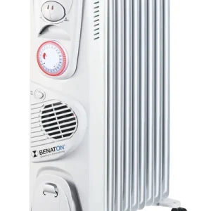 רדיאטור 9 צלעות חדשני משולב מפזר חום כולל מתקן לחות מבית BENATON דגם BT-55009