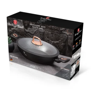 סיר בישול רדוד איכותי 28 ס"מ BH-1640N Black Rose