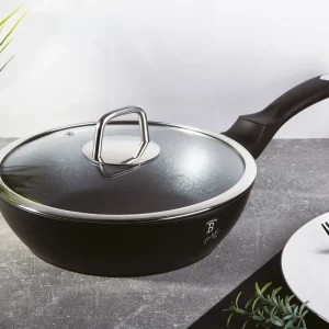 מחבת איכותית עמוקה BH-1853 Black silver