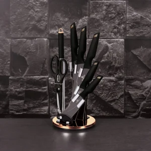 סט 7 סכינים + מעמד איכותי BH-2692