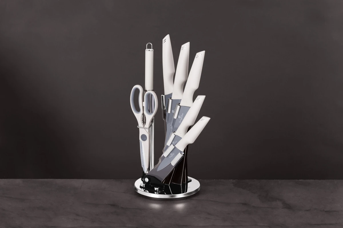 סט 7 סכינים + מעמד איכותי BH-2837