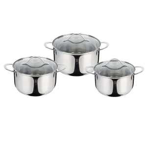 סט 3 סירים איכותיים BH-6662 Silver