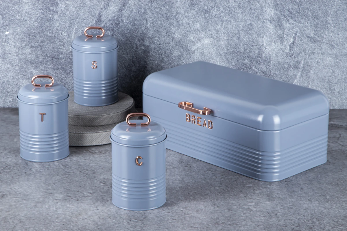 סט קופסאות אחסון למטבח + ארגז לחם BH6755 Berlinger Haus – תמונה 5