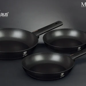 סט 3 מחבתות איכותיות BH-7095 Monaco