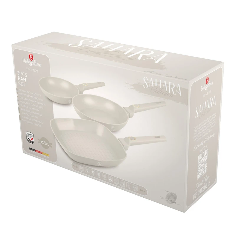 סט מחבתות BH-8079 Berlinger Haus – תמונה 5