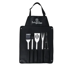 סט כלי ברביקיו 6 חלקים עם סינר מקצועי BH8652 Berlinger Haus