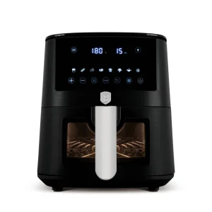 סיר טיגון ללא שמן דיגיטלי 5 ליטר עם חלון צפייה – Berlinger Haus matt black