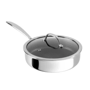 מחבת עמוקה עם מכסה זכוכית – קוטר 24 ס״מ Berlinger Haus