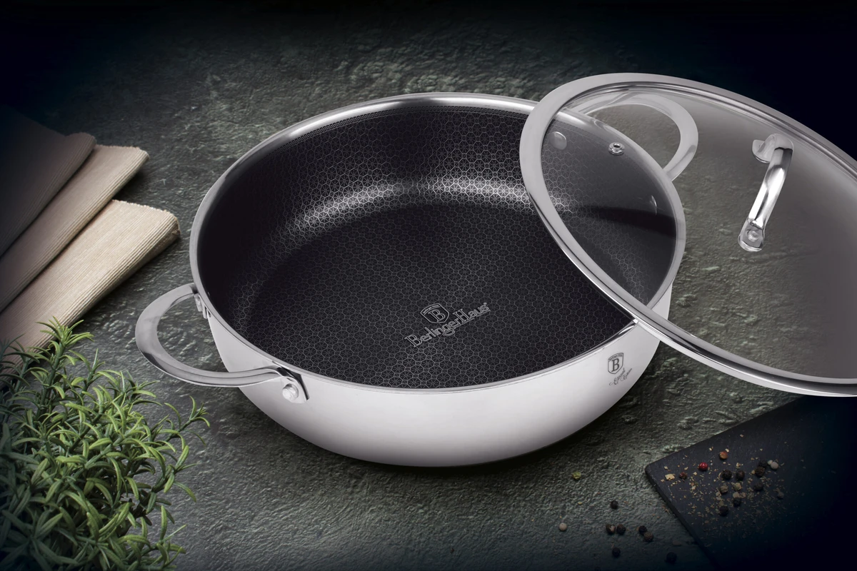 סיר בישול רדוד היברידי 28 ס"מ – תמונה 3