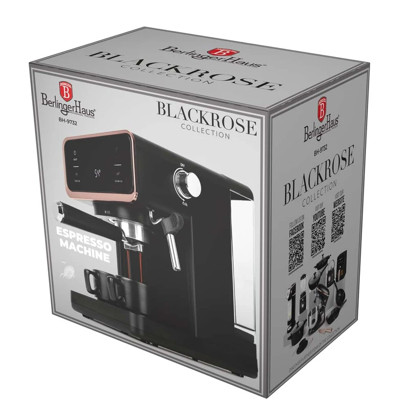 מכונת אספרסו 3 ב-1 Berlinger Haus BH-9732 – תמונה 6