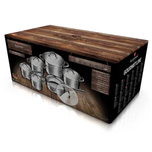 סט כלי בישול 12 חלקים BLAUMANN