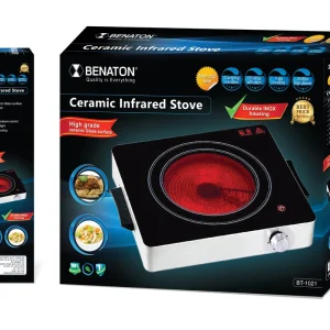 פלטה חשמלית קרמית BENATON BT-1021