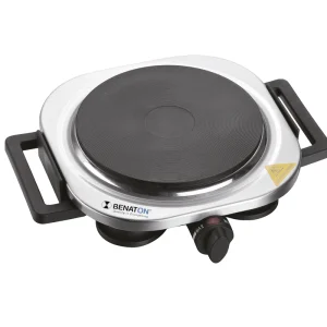 פלטת בישול יחיד נירוסטה איכותית + זוג ידיות מתקפלות BT-1051