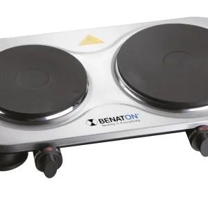 כיריים כפולות + ידיות מתקפלות 2500W מבית BENATON דגם BT-1053