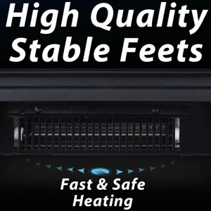 קמין חימום חשמלי דקורטיבי וינטאג׳ LUXOR MQ-22