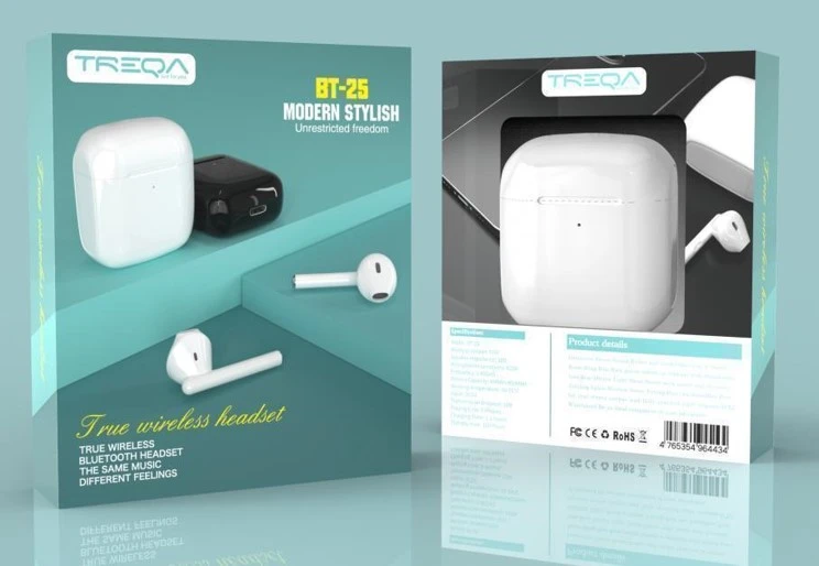 אוזניות בלוטוס TREQA BT-25
