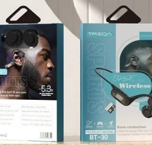 אוזניות עצם בלוטוס TREQA BT-30