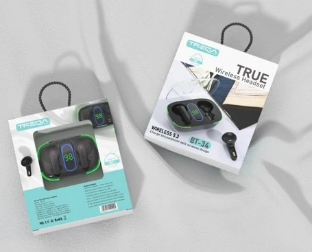 אוזניות בלוטוס TREQA BT-34