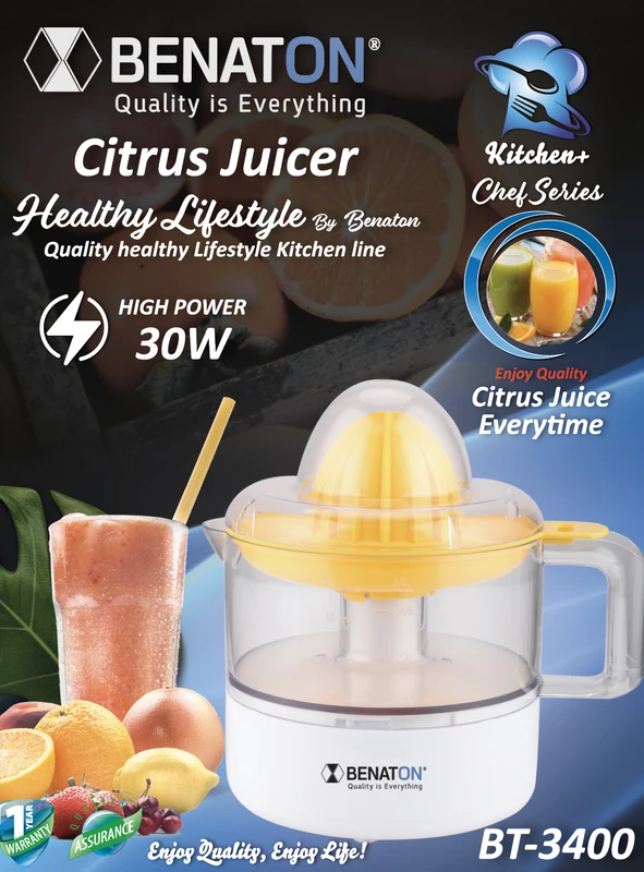 BT-3400 מסחטת מיצים Healthy Lifestyle – תמונה 2