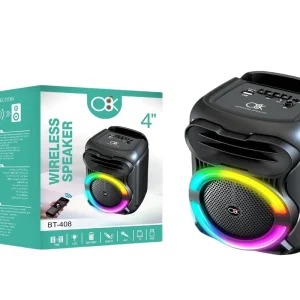 רמקול 4" Bluetooth עוצמתי עם עיצוב חדשני  BT-408