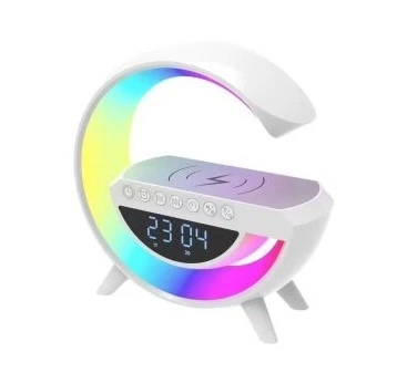 שעון רמקול משולב טעינה אלחוטית NY-5025