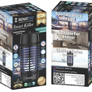 קטלן יתושים 4W מעוצב מבית BENATON BT-5204
