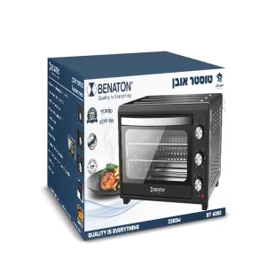 טוסטר אובן טורבו עם תאורה 60 ליטר BENATON BT-6050