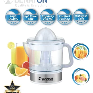 מסחטת מיץ חשמלית דגם Luxury  שקופה  BT-622A BENATON