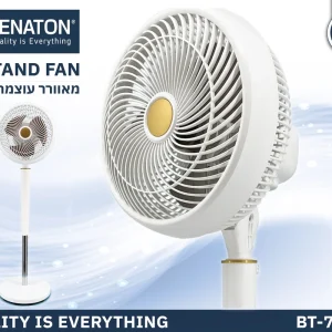 מאוורר בסיס עגול עוצמתי 9" BENATON BT-7494