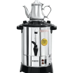 מיחם לשבת 6.7 ליטר סמוברד עם קומקום מעוצב וינטאג׳ למשקאות חמים BT-8090-40