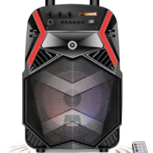 רמקול קריוקי מולטי עוצמתי + שליטה בפונקצויות השמע GM-1500