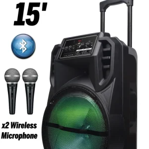ערכת +SoundMaster Pro סאונד קריוקי מולטימדיה 15 אינץ GM-2045