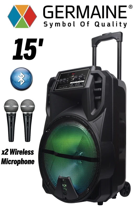 ערכת +SoundMaster Pro סאונד קריוקי מולטימדיה 15 אינץ GM-2045
