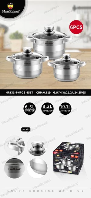 סט 3 סירים HR131-4 – תמונה 2