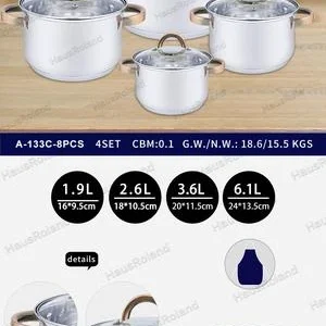 סט 4 סירים HR133-2