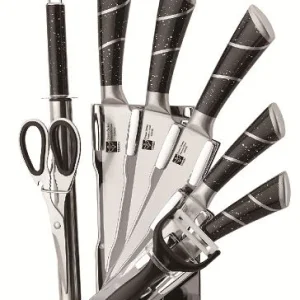 סט 8 סכינים איכותי + בסיס מסתובב /HR615-1