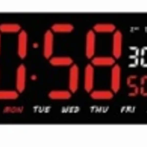 שעון קיר דיגיטלי עברית JH-3604