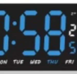 שעון קיר דיגיטלי עברית JH-3604